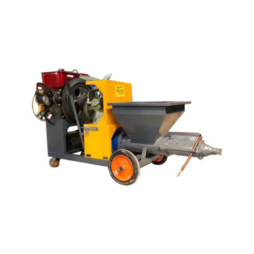 High Quality Electric Diesel Mini Stucco Plaster Machine for Efficient Mortar Spraying