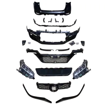 2014-2020 Toyota Fortuner Body Kit 2021 Front and Rear Bumper with Grille and Headlight