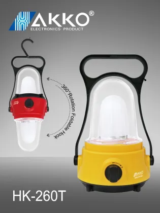 Portable Wall-Mounted Rechargeable Akko Emergency Light
