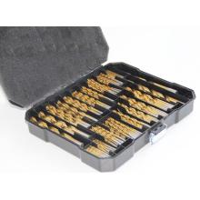 230pcs Bit di trapano rivestito di stagno