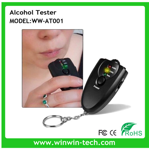 Torch Function LED Alcohol Breath Tester