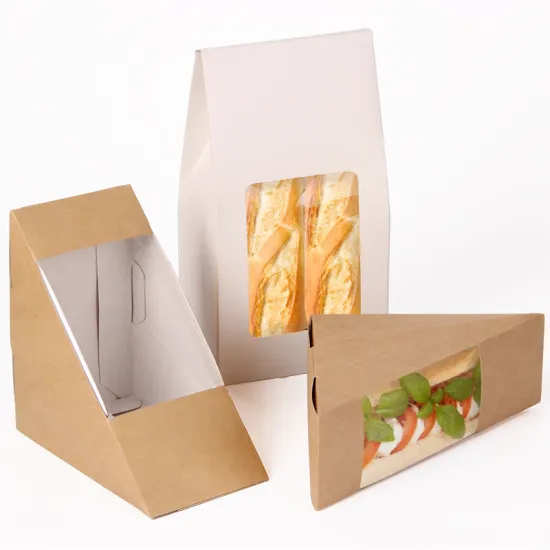 Triangle Sandwich Box Packaging Solutions: Innovative Storage and Transportation Options