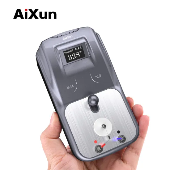JC JCID Aixun DT01 Digital Thermometer: Soldering Iron Head Temperature Tester with Auto Calibration