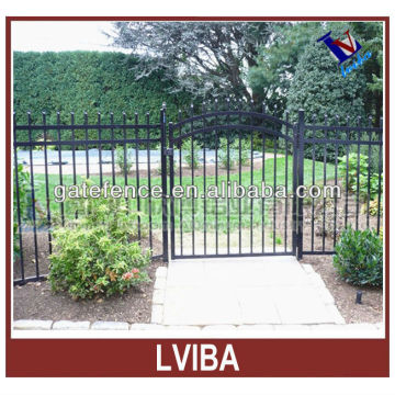 No rust fence and aluminium garden decorative fence gate