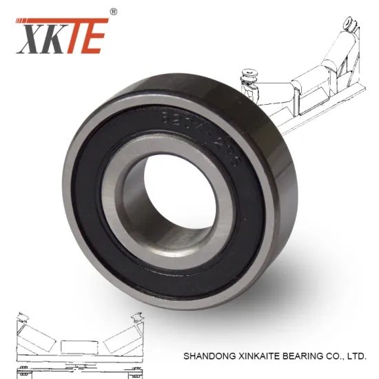 Rubber Sealed Ball Bearing 6204 2RS C3