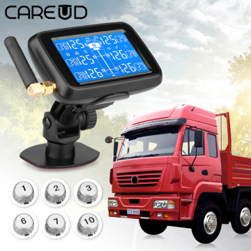 Careud U901 with 6 Wheel Sensor PSI Truck Trailer Can Bus Tire Pressure Monitoring System Locksmith Tools