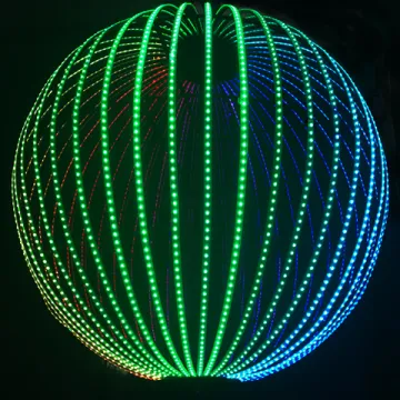 Beautiful crystal magic ball effect light