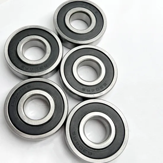 Low Noise Chrome Steel 6304RS Sealed Deep Groove Ball Bearings for Washing Machines