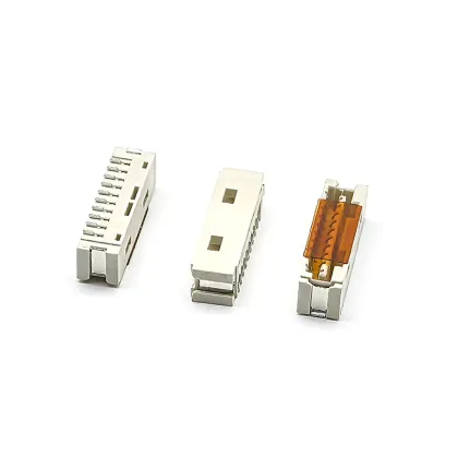 vertical LED pin socket connector