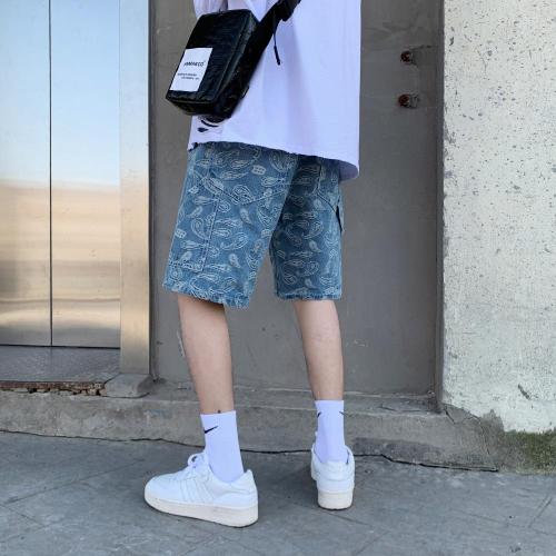 Short de plage à lacets baggy pour homme