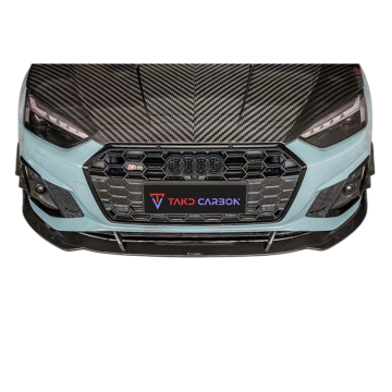 Lip del paraurti anteriore in fibra di carbonio secco personalizzato per Audi A5 e S5 2021+