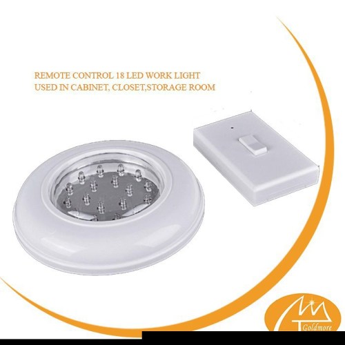 2 hours replied space saving design 18 led wireless ceiling light with remote control