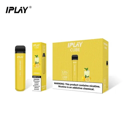 IPLAT Cube Custom Vaporizer Pen 1500 Puffs