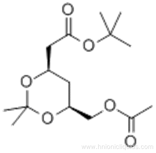 tert-Butyl (4R-cis)-6-[(acetyloxy)methyl]-2,2-dimethyl-1,3-dioxane-4-acetate CAS 154026-95-6