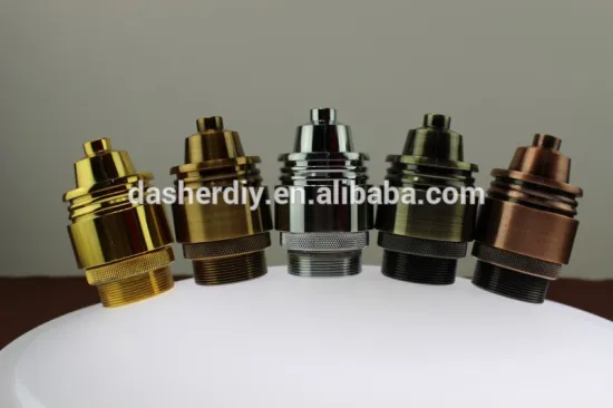 China supplier E27 metal pendant lamp / lighting / metal lampholder with metal ceiling rose / canopy