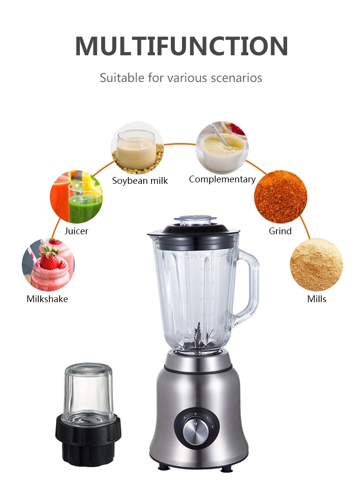 Stainless steel 3 Hp High Speed Blender