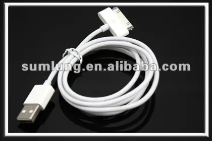 Data cable for Iphone mobile phone connect cable.E