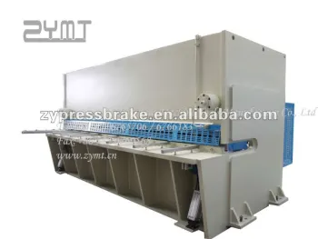 QC12K-13X4000 Hydraulic Shearing Machine with HT071