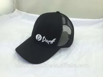 cheap 6 panel trucker hat and mesh hat with your own logo design