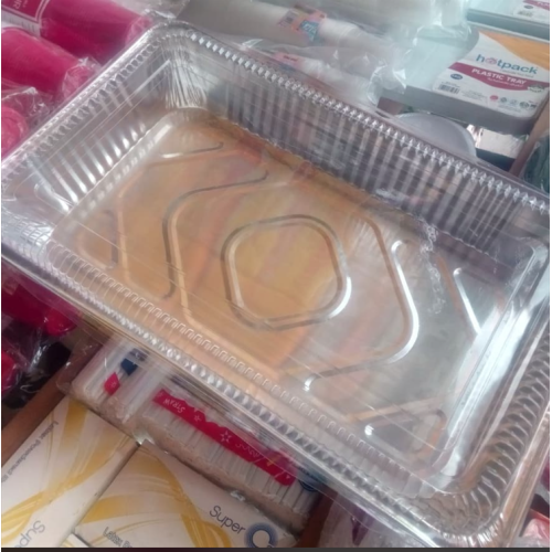 Disposable Aluminum Foil Cooking Trays with Lids