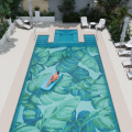 Exterior Decorative Swimming Pool Pattern Art Mosaics