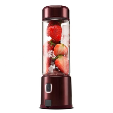 6-Leaf Blades 7.4V Portable Ice Crushing Battery Blender Cup