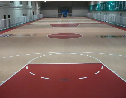 PVC wood sports flooring