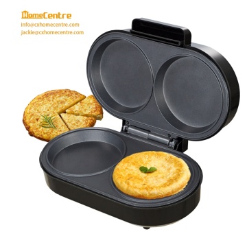 Electric 850W XL Duo Non-Stick Omelette Maker: Perfect Breakfast Solution