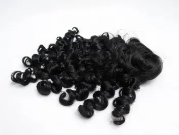 Burmese Curly Human Crochet Hair