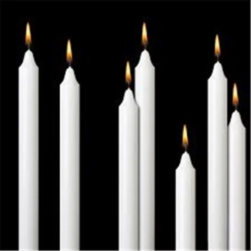 8x65 shrink white paraffin wax candle bougies