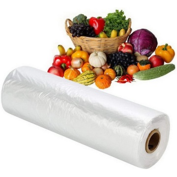 Polyethylene Bags Clear Take Out Disposable Plastic Food Bags Roll