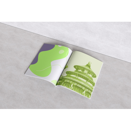 High Quality Glue Binding Book for Professional Printing