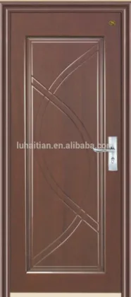 Environmentally-friendly PVC Ecological door with heat insulation