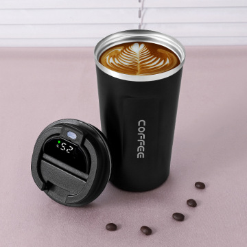 Custom Printed Stainless Steel Thermos Bottle for Coffee Lovers