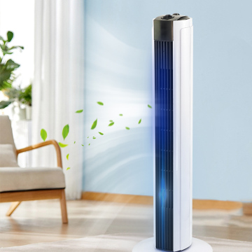 High Quality Intelligent Remote Control Bladeless Tower Fan for Bedrooms and Offices