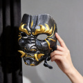 Máscara Facial Preta Dourada
