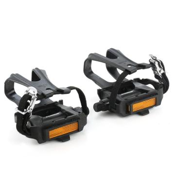 ZK-288 Bike Resin Pedal with Toe Clip/Strap