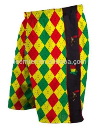 custom sublimated argyle lacrosse shorts