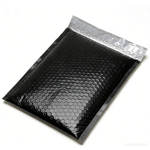 Sac postal noir auto-scellant à bulles