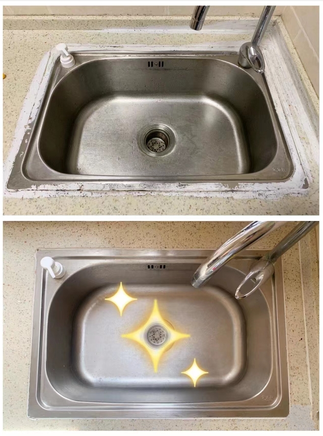 sink after installation