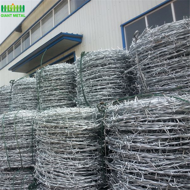 Galvanized PVC Coated Barbed Wire For Sale