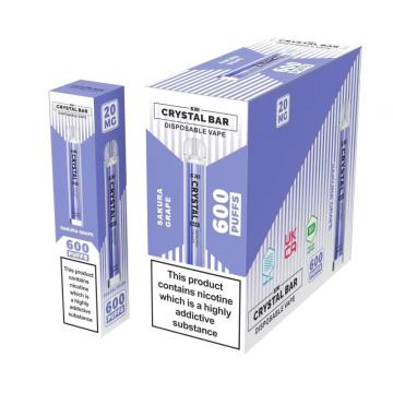 SKE Crystal 600 Puffs Disposable Vape Wholesale Poland