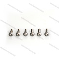 Grossistpris M3 Round Head Titanium Screws