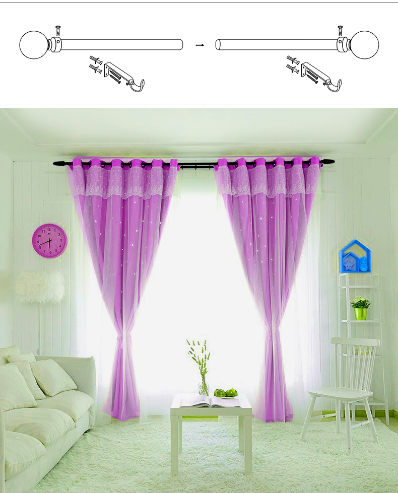 Stylish Curtain Rods with elegant quality