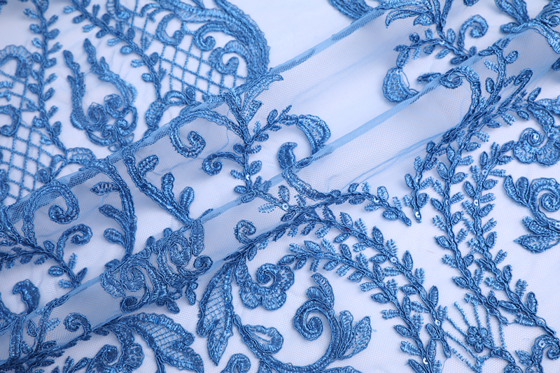 Cord Mesh Embroidery Fabric
