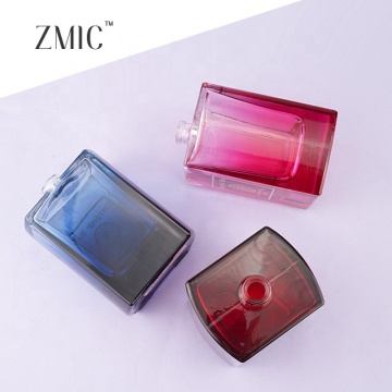 Black Refillable Square Spray Fragrance Bottle - 100ml Wholesale Luxury Perfume Container