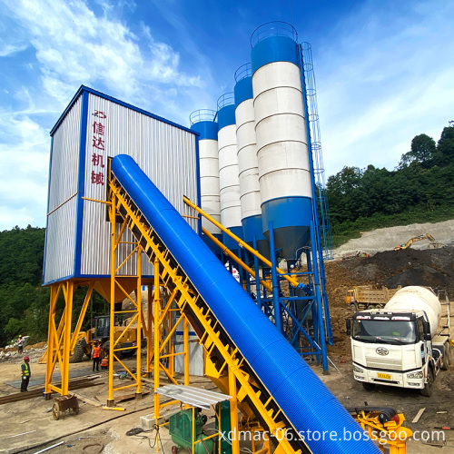 HZS120 Ready Mix Concrete Batching Plant - 120m³/h Concrete Mixer Machine for Sale
