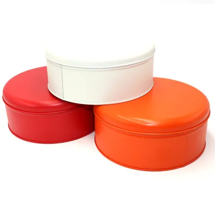 Airtight Metal Tin Containers for Custom Danish Biscuit Cookies and Cakes