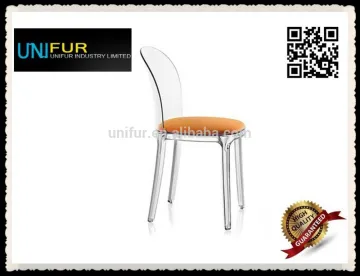 Stefano Giovannoni,replica magis transparent vanity chair with cushion
