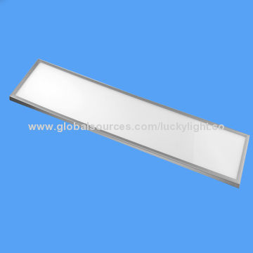 Square 30x120cm Ultra-thin LED Panel Light with 100-240V AC, 80lm/W, Dimmable